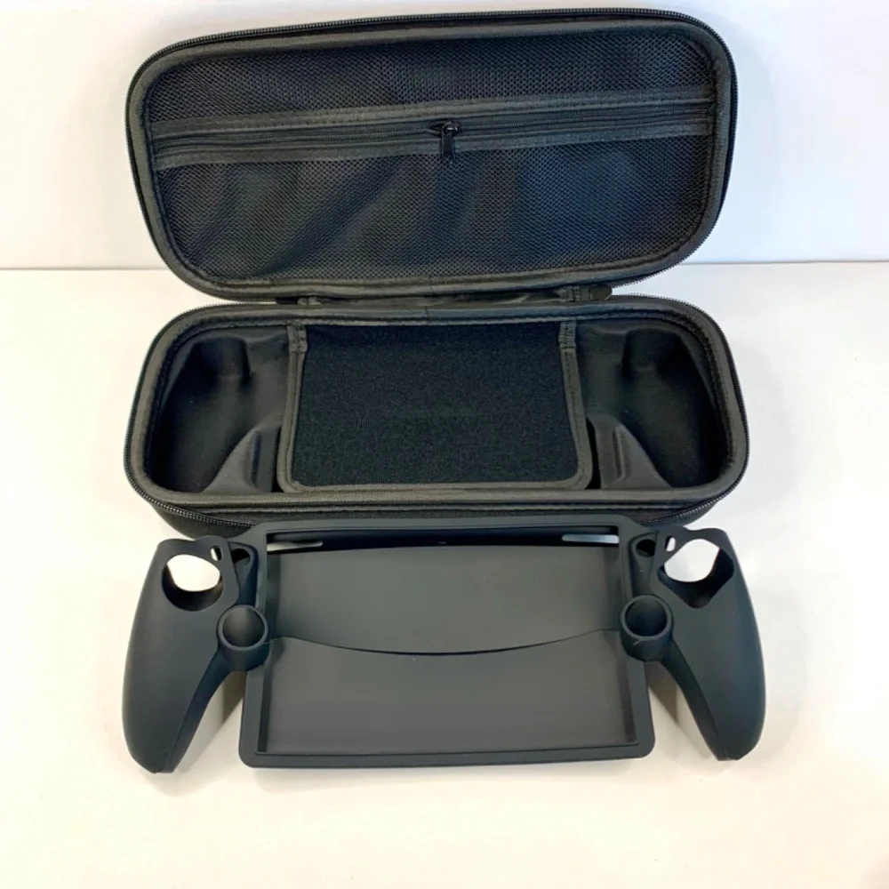Toys Gaming/Accessories Travel hard shell Case/Silicone sleeve/black controller